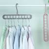 multi purpose cloth hanger,Multifunction Plastic Scarf Clothes Hangers Drying Rack,Smart Closet Organizer, Premium