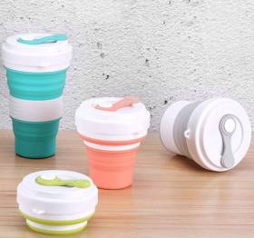 المج السيليكون القابل للطى