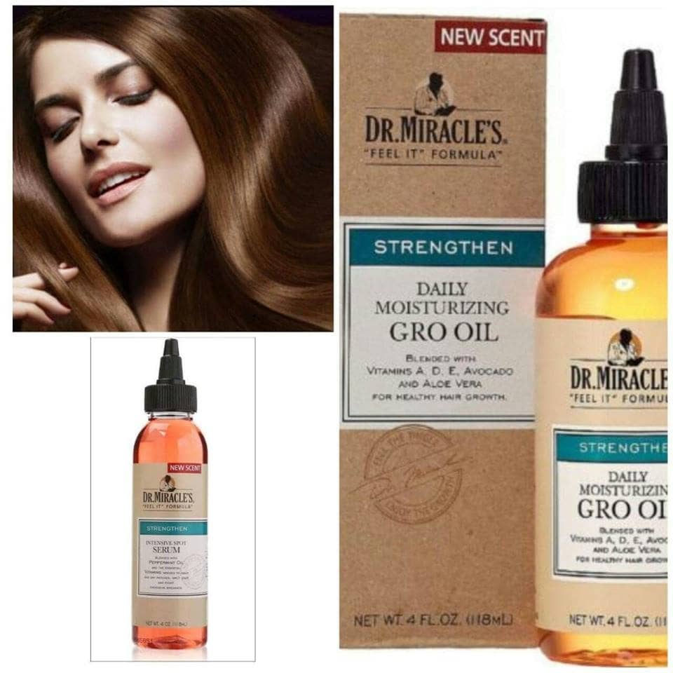 Dr. MIRACLE Oil Moisturizing Gro hair Oil STRENGTHEN DAILY oil | Shop Hair  Care Online with the best offers and prices in Egypt 