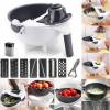 9 in 1 Vegetable cutter and descriptive  Magic Rotate Vegetable Cutter