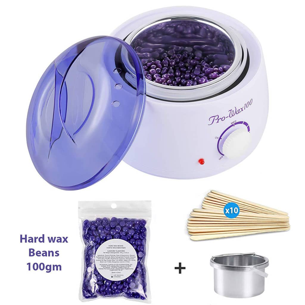 PRO-WAX 100 Hot Wax Heater Electric Hair Removal Spa Electric Machine for Home and Salon Use With Temperature Control