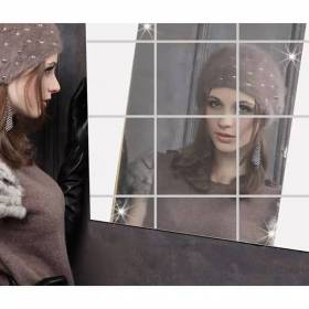 اللاصق المرأاة