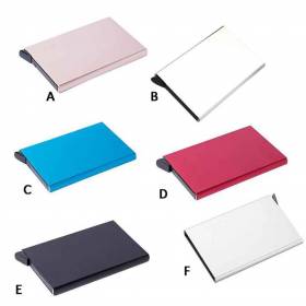 محفظة الكروت المعدنيه الاتوماتيك