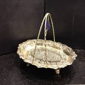 صينية معدن و خشب