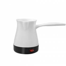 كنكة القهوة التركي لعمل القهوة,تعمل بالكهرباء,تحتوي زر تشغيل لسهولة الاستخدام,مصنوعة من افضل انواع البلاستيك