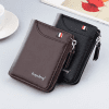 Men's Wallet Multi-Function Short Wallet Leather Men Wallet hengsheng  wallet
