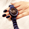 ساعة مايكل كورس للنساء MK ساعة يد ستانليس ستيل
