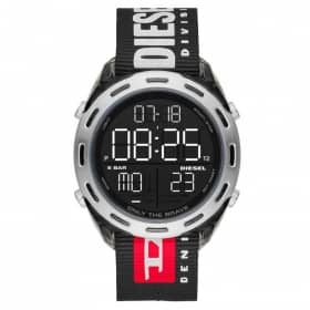 ساعة نيو كانفاس بحزام ديزل للرجال  موديل 9289  ساعة رجالى ديجيتال بحزام قماش