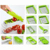 Nicer Dicer 14 Pieces Food-Chopper & Multi-Cutter & Slicer  Fruit and  Vegetable cutter