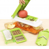 Nicer Dicer 14 Pieces Food-Chopper & Multi-Cutter & Slicer  Fruit and  Vegetable cutter