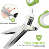 Kitchen Herb Scissors Multi-Bladed for Cutting,Shredding and Cooking