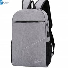 حقيبة ظهر لابتوب مقاس 14 بوصة مزودة بمنفذ للشاحن